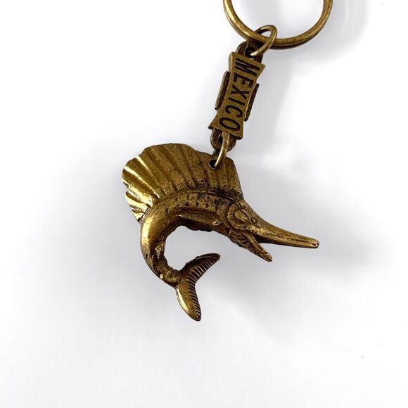 Vintage Mexico Sailfish Keychain - Picture 4 of 4